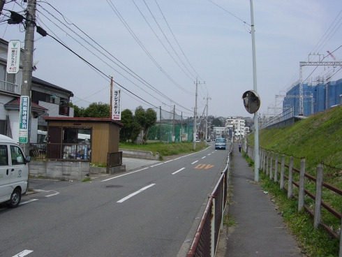 藤沢652号線道路改良事業施工前画像