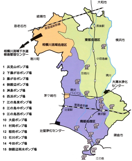 藤沢市公共下水道施設