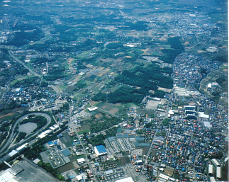 新たな産業拠点づくりを目指し計画が進む「新産業の森」地域