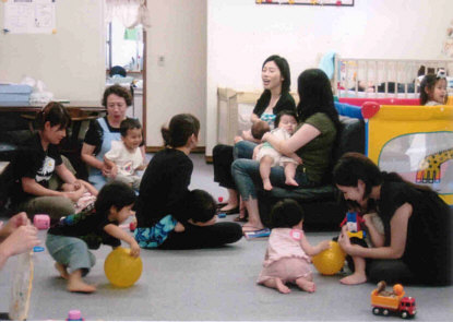 子どもたちの笑顔と笑い声があふれる「善行つどいの広場」