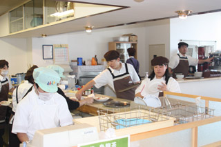 障害者の就労を支援=市役所新館7階「すかいはーと」