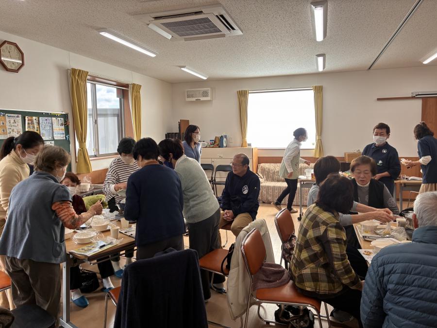 石原谷市民の家での防災講演会