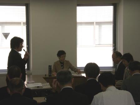 中林委員の就任あいさつ
