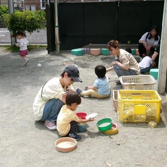 砂遊び