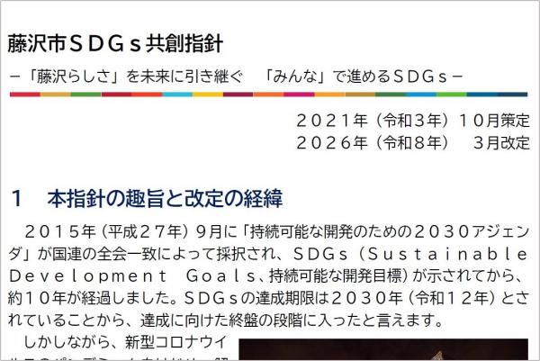 SDGs共創指針サムネイル