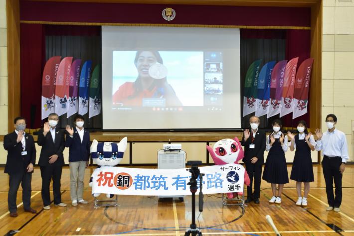 都築選手