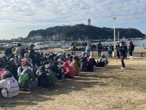 片瀬小学校社会科見学支援