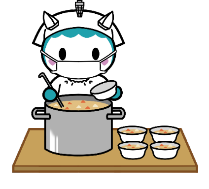 炊き出し