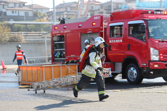 六会消防隊の活動