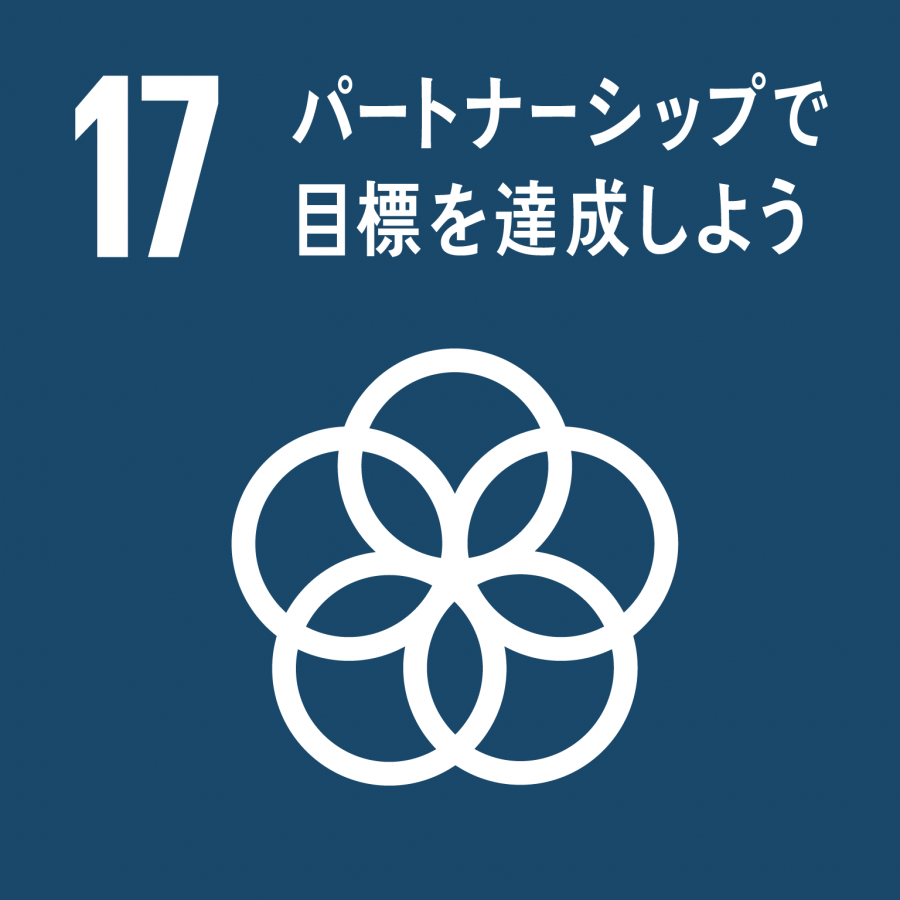 SDGsのゴール17のアイコン