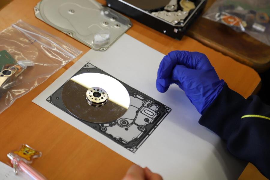 地域のお仕事ガイドブックDX　藤ヶ岡中学校での出前授業の様子