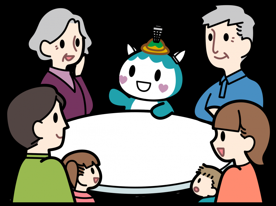 家族で話し合う