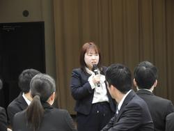 「生徒とともにつくる学級～小さな変化を大切に～」研修の様子1
