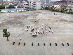 体育大会の練習風景3