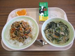 4月27日の給食