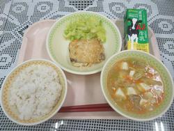 3月2日の給食