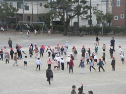 2年生のドッジボール大会1