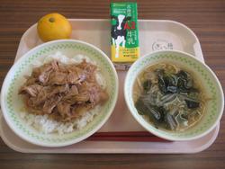 10月27日の給食