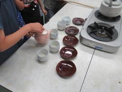 緑茶を淹れる2