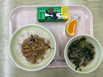 5月1日の給食