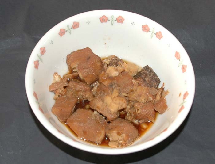カジキの角煮