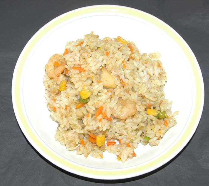 シーフードピラフ