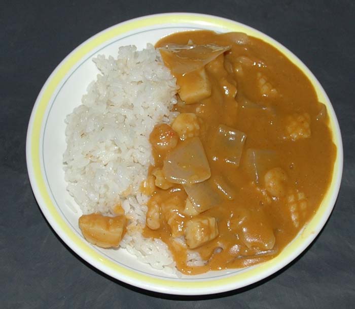 シーフードカレー