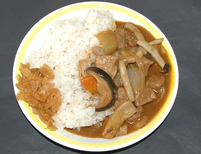 きのこカレー