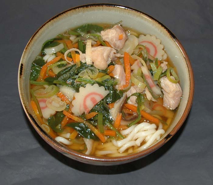 肉うどんの写真