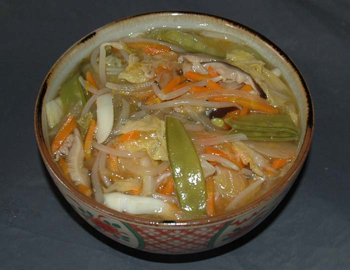 五目あんかけうどんの写真