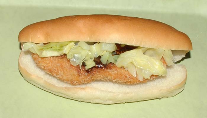味噌かつサンドの写真