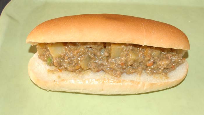 カレーサンドの写真