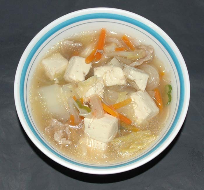 中華風豆腐汁の写真