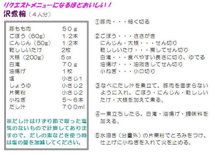 レシピの写真