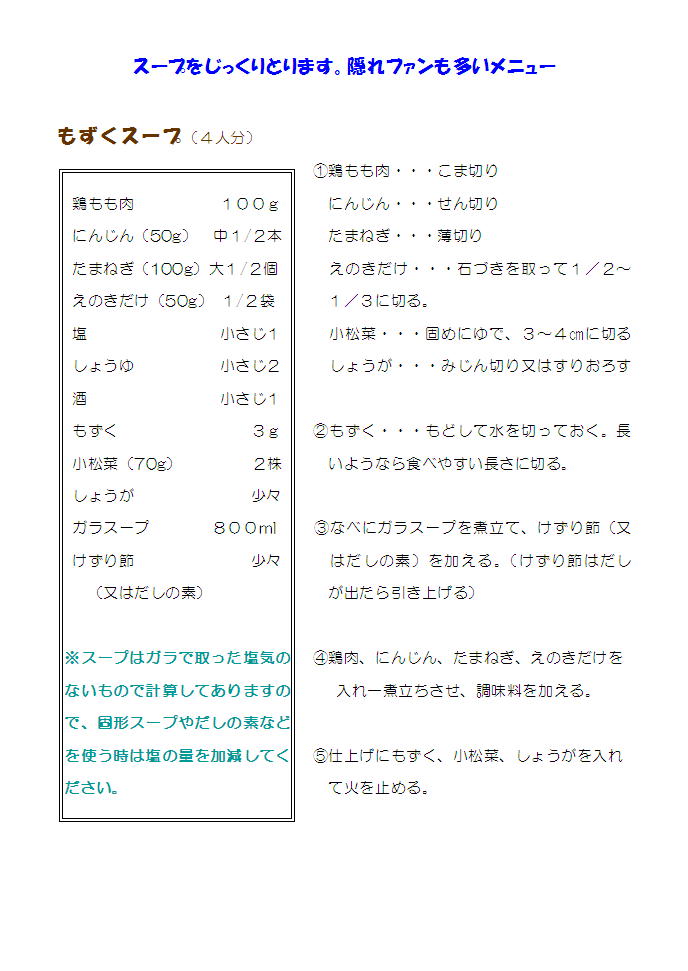 レシピの画像
