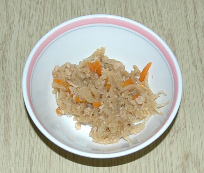切り干し大根の煮付けの写真