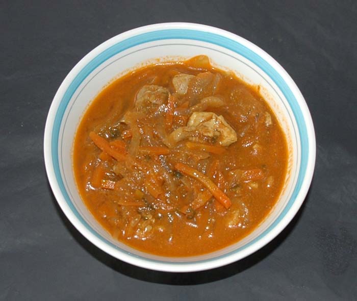 インドチキンカレーの写真1