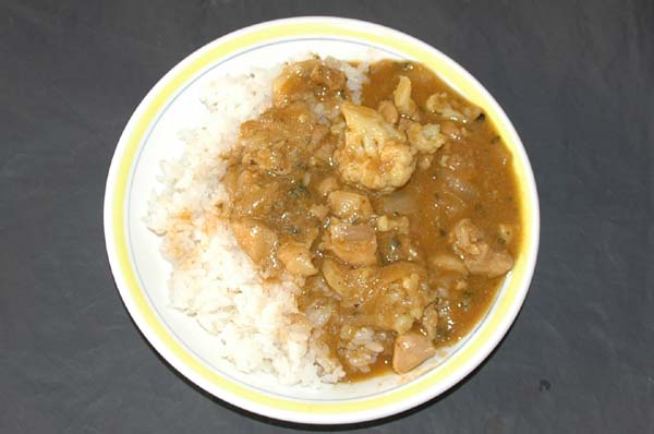 インドチキンカレーの写真2