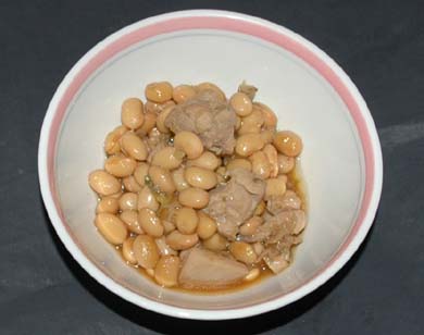 鶏肉と大豆のうま煮の写真