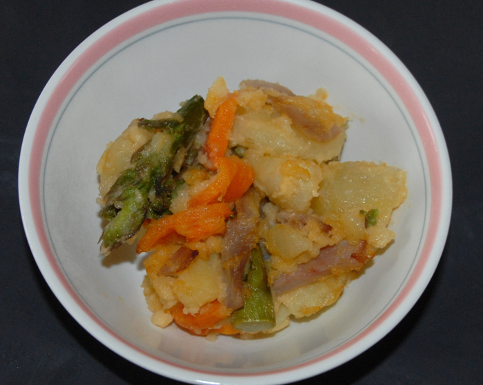 野菜のマヨネーズ焼きの写真