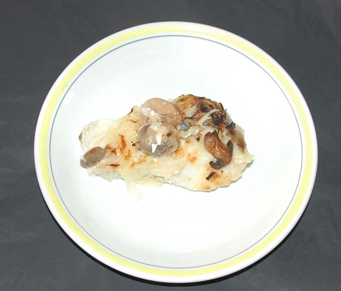 メルルーサのチーズ焼きの写真