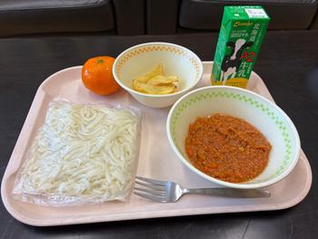 給食の写真