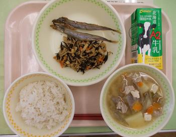 給食の写真