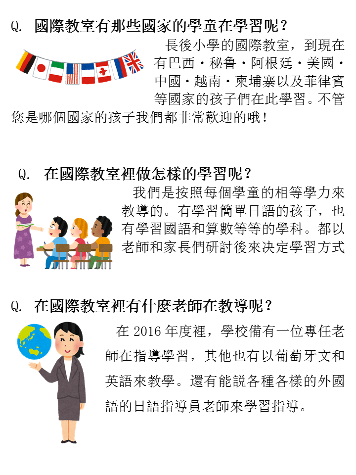 国際教室の説明画像2