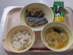 給食の写真
