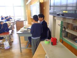 通知表配布の写真1