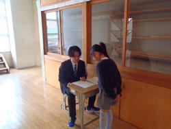 通知表配布の写真9