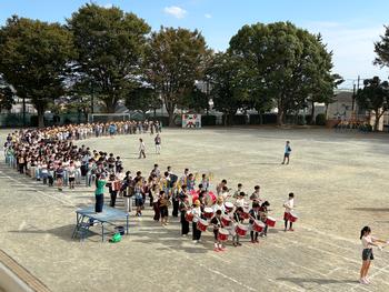 鼓笛隊の練習風景2