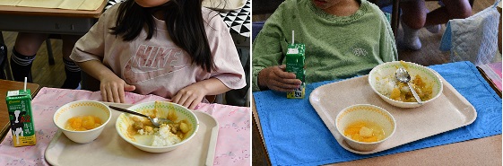 給食の様子1
