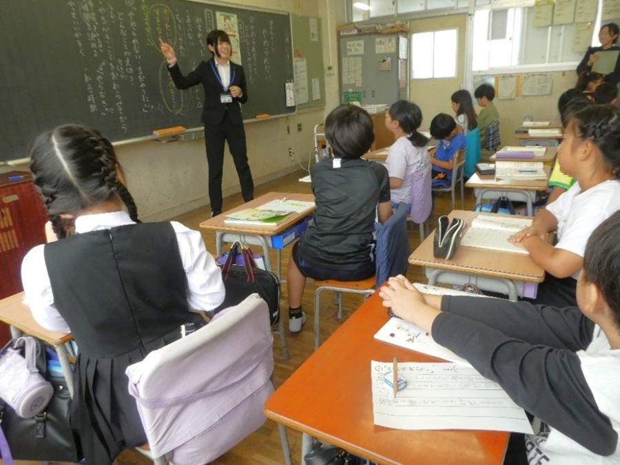 教室での授業のようす1
